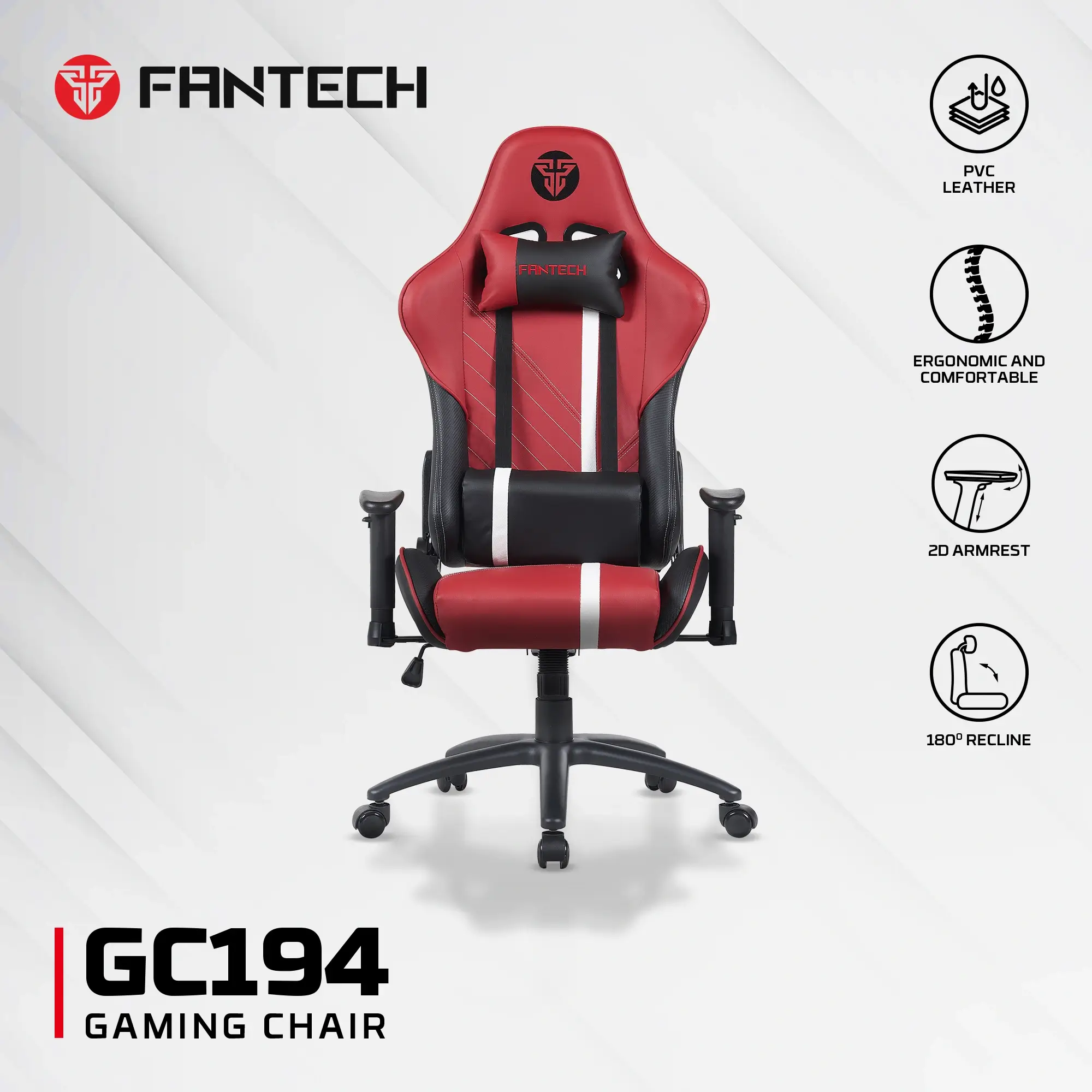 FANTECH GC194 GAMING CHAIR FANTECH GC194 GAMING CHAIR
